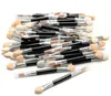 1000pcs/lot Disposable Sponge Stick Eye Shadow Applicator Cosmetic Makeup Tools Double-head Eyeshadow Brush Lip brushes