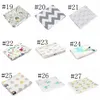 Pasgeboren Deken Katoen Cartoon Dierpatroon Baby Swaddle Baby Baby Handdoeken Roekjes Baby Swadding Musine Swaddle 120 * 100cm YL247