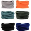 사이클링 야외 스카프 Unisex Rave Bandana Neck Gaiter Headwear 여성용 솔리드 컬러 6pcface 매직 하이킹 스카프 캡 마스크