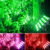 4pcs ad alta luminosità all'aperto 25 x 30w RGBA 4IN1 COB LED stroboscopico DMX Matrix Blinder impermeabile DJ Event Stage Wash Light