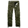 Hommes Pantalons Hiver Polaire Chaud Tactique Zip Coton Pantalon Lâche Armée Vert Cargo Hommes Casual Plus Épaissir Outillage taille 40 221007