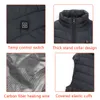 FreeShippingElectric Heated Vests Jacket Men And Women Winter Outdoor Camping Hiking Fishing Warm Clothing USB Thermal Heating Tactical Vest