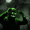 Halloween Horror LED leuchtende Maske Purge Wahl Mascara Kostüm DJ Party leuchten leuchtend 10 Farben