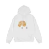 Palm 21ss męskie designerskie bluzę z kapturem Mężczyzn Mężczyzn Długie rękaw Casual Bear Teddy Bluza Streetwear T Shirt Loose Lover Letter Jumper Top 1b6m