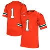 Miami Hurricanes Football Jersey 15 Avantae Williams 64 Jalen Rivers 51 DJ Scaife, Jr. 0 Romello Brinson 54 Issiah Walker, Jr. 11 Charleston Rambo 83 Michael Redding III