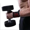 2 PCS Dumbbell Barbell Barbell Bandagem de Peso Treinamento Treinamento Bodybuilding Sport Luvas Proteger Palm Halterofilismo Halterofilismo Updat Q0107