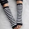 Fingerless Glove Cute Fashion Mittens Woman Riding Long Arm Cover Wool Half Finger Fashion Gloves Autumn Keep Warm New Arrival 1 7yb K2