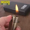 CLIPPER Torch Cigar Pipe Lighter Grinding Wheel Ignition Metal Flint Lighter Gas Fire Lighter Refillable Cigarette Dropshippi223E
