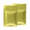 6x9cm(2.25x3.5in) 7 Colors Glossy Heat Seal Aluminum Foil Mylar Mini Ziplock Bags Flat Small Zip Lock Bag For Herb Jewel Packing 201021