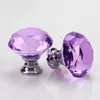 Other Jewelry Findings & Components Knob Screw Fashion 30Mm Diamond Crystal Glass Door Knobs Der Cabinet Furniture Handle Accessories Drop D