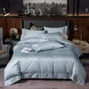 Conjunto de cama de cor sólida de algodão egípcio puro conjunto ultra macio premium (tampa de edredão Folha de cama travesseiro shams) rainha tamanho 4/6 pcs 201119