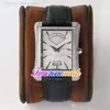 Nuovo orologio da uomo/donna Miyota 8215 automatico quadrante bianco con texture lunetta in acciaio con diamanti cinturino in pelle nera orologi Timezonewatch E30c1