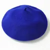 BERETS Fashion Solid Color Warm Wool Winter Women Girl Beret French Artist Beanie Hat Cap --00531