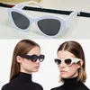 Occhiali Symbole Womens Cat Eye Sun Sunglasses PR07ys Fashion Klasyczne okulary słońca codzienne zakupy panie odbijające okulary najwyższej jakości impreza podróżna anty Uv400