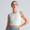 Tank tops Spor sutyen yoga kıyafetleri spor kıyafetleri kadın iç çamaşırı lu koşu spor dans giyim şok geçirmez yelek maç tayt külot