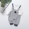 Bébé Jumpsuit printemps Vêtements Vêtements en coton nouveau-né infantile barboteuses à manches longues bébés garçons Escalade Roupa Pyjama Outwear LJ201023