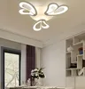 Led slaapkamer kroonluchter restaurant balkon moderne glanzende kroonluchter plafondlamp afstandsbediening + mobiele app control free shipp