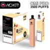 Aokit OMI Pro Tek Kullanımlık E Sigaralar Cihaz Kiti 3500 Puffs Şarj Edilebilir Pil 10 ML Pod Stick Vape Pena10 A29