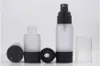 12 x 15 ml 30 ml 50 ml Hervulbare Plastic Airless Spray Flessen-Draagbare Upscale Frost Cosmetische Makeup Water Spuit Perfume