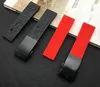 New Fashion Watch Accessories Silicone Strap Replacement Brand Silicone Watch Strap Super Ocean Avenger Blackbird 22mm281k