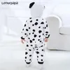 Baby Kleidung Strampler Dalmatiner Cartoon Kigurumis Onesie Kinder Junge Mädchen Overall Tier Hund Kostüm Kleinkind Warm Neugeborenen Playsuit 2017340504