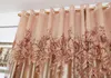 New European Luxury Design Purple Coffee Curtain Kitchen 3d Curtains Multicolored Nice Curtain for Living Room Fabrics1