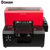 A4 Automatic UV Flatbed impressora Inkjet printer sublimation Phone case Photo t shirt DTG 3D embossed texture printing machine1