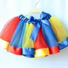 DHL Bambini Colore arcobaleno Abiti tutu Nuovi bambini Neonato Gonna principessa in pizzo Pettiskirt Ruffle Ballet Dancewear Gonna speranza11