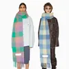 Homens e mulheres Estilo geral Cashmere Scarf Blain Women039S Plaid Tzitzit Imitação 2201101809072