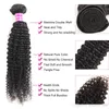 인도 Jerry Curl Human Hair Weave 머리카락 직조 곱슬 브라질 Maiaysian 인도 캄보디아 Jerry Curly 3pcs 번들 빠른 배달 9175321