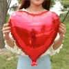 18inch Heart Shaped Aluminum Foil Balloon Valentine's Day Love Gift Wedding Birthday Party Decoration Balloons Festival Supply hot