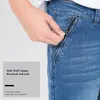 42 44 46 48 grande taille haute qualité coton stretch jeans droits 2020 automne hiver marque vêtements hommes mode denim pantalon LJ200903