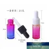 100pcs 5ml Empty Glass Dropper Bottles Gradient Color Essential Oil Bottle,Mini Small Sample Vials,Cosmetic Packing Container