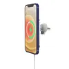 Chargeur de voiture sans fil 15W Stand de chargement rapide magnétique de serrage automatique Porte-téléphone portable Compatible avec iPhone 13 12 mini pro Max