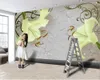 3d Wallpaper Living Room Fantasy Flower 3D Wallpaper Digital Printing HD Decorative Beautiful 3d Wallpaper