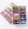 chrismas stickers 10 Rolls Nail Foils Mixed Nail Art Stickers Colorful Transfer Foil Butterfly Wraps Adhesive Decals Paper Nails Decoration