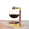 eWorld Japanese Style Siphon Coffee Maker Tea Siphon Pot Vacuum coffeemaker Glass Type Coffee Macherフィルター3cups C1030260W