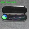 뜨거운 판매 DAB 도구 키트 왁스 Dabber 도구 세트 알루미늄 상자 포장 건조 허브 기화기 펜 왁스 분무기 Dabber 도구