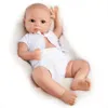 RSG REBORN Baby Doll 20 cali Realistyczna Noworodka Cute Baby Girl Full Vinyl Reborn Baby Doll Gift Zabawka dla dzieci LJ201031