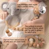 1 Set Baby Ratelaars Haak Amigurumi Olifant Uil Ratel Bell Custom Pasgeboren Fopspeen Clip Montessori Toy Educatief Baby Rammelaar 201224
