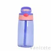 Bottiglia d'acqua in plastica per bambini Baby Sippy Cup con cannuccia per l'alimentazione dell'acqua Tazza per studenti Thermos creativo Bottiglie a prova di versamento 30 pezzi T1I3398
