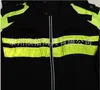 Motorcykelkläder Jersey Racing Reflective Jacket Vattentät fast färg Autumn Cycling Sport Safety Rainproakt Suit1