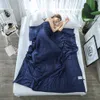 SunnyRain 1-Piece Cotton Weighted Blanket for Adult Gravity Blankets 201128