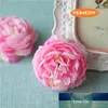 8 cm 10pcs Yapay İpek Vintage Retro Şakayık Çiçek Başkanı Bud İçin Diy Düğün Arch Duvar Giyim Şapkalar Dekoratif Aksesuar