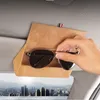 universal car visor sunglasses case