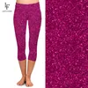 Summer Fashion Color Women 3d Galaxy Digital Print High Waist Leggings Elastic Trouser Casual Leggings Plus Size 201014