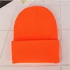 Kobiety Męskie Unisex Plain Beanie Dzianiny Cykl Czaszka Czapka Czapka Czapka Zimowa Ciepła Slouchy Oversize Akrylowe Czapki Szary Czarny 23 Kolory