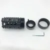 2 kinds of 4 inch Length Short Quad Rail Handguard Picatinny Mount System Black Color Anodized Free Shipping