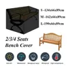 Practical Waterproof Bench Seat Cover Garden Patio Furniture Dust Covers Oxford Cloth Table Seat Outdoor Essential Home Tools11958886