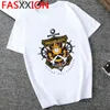 One Piece T Shirt Men Harajuku Мультфильм 2020 Hip Hop Япония аниме 90х Смешные тенниски Луффи Зоро Graphic Tees Мода Мужской